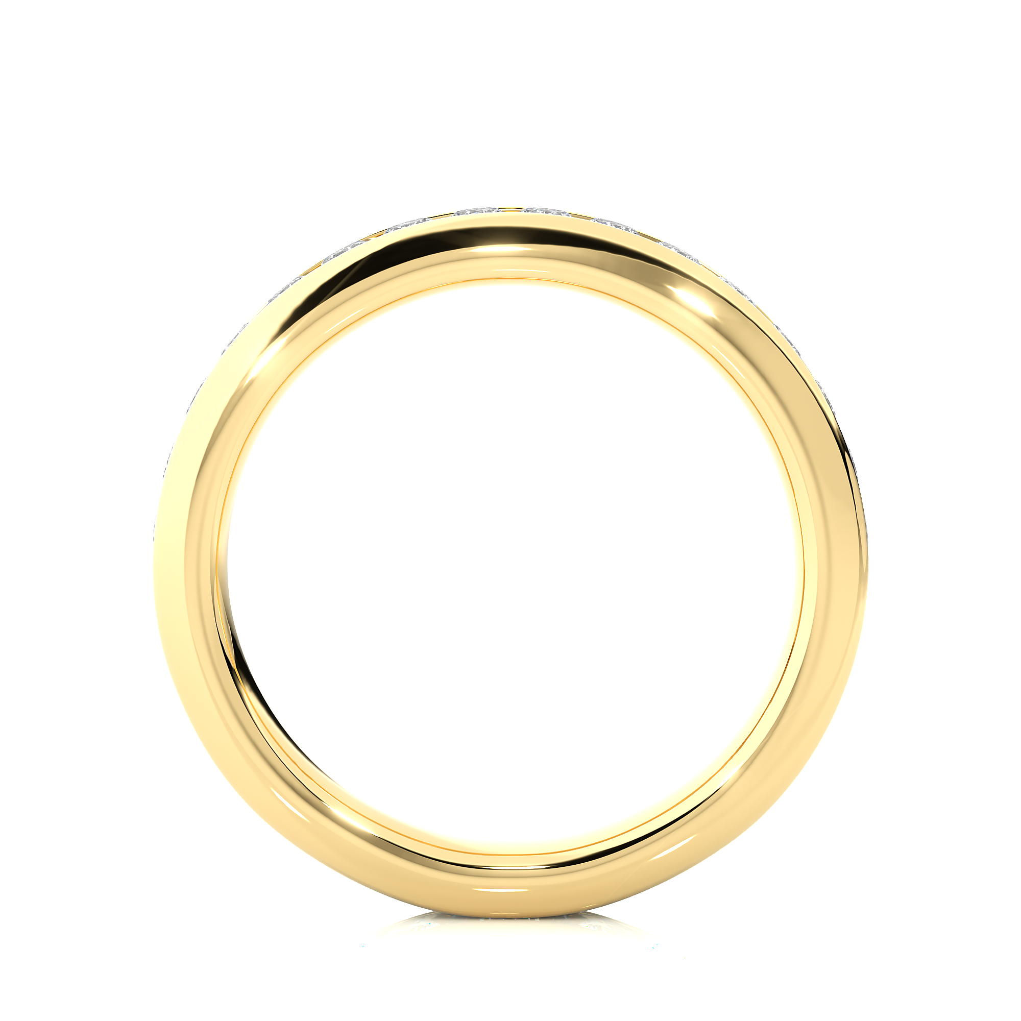0.96 Carat G Color VS1 Clarity Diamond Studded Natural Diamond Ring.